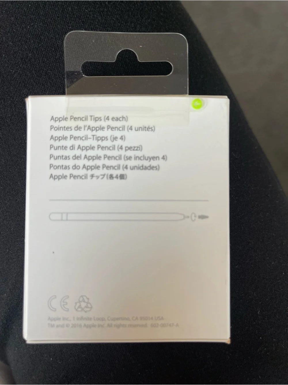 Apple Pencil Tips (White) - Genuine Apple Replacement Tips NEW